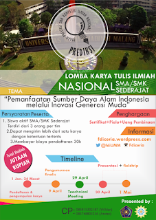  Lomba Karya Tulis Ilmiah