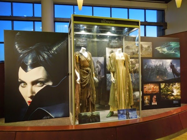 Maleficent movie costume exhibit ArcLight Sherman Oaks