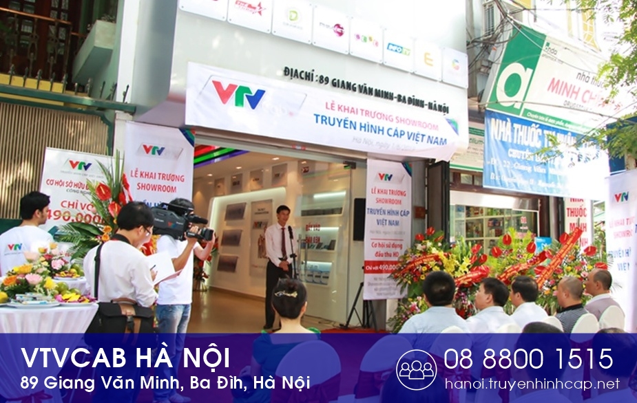 Danh sách chi nhánh - VPGD của VTVCab tại Hà Nội