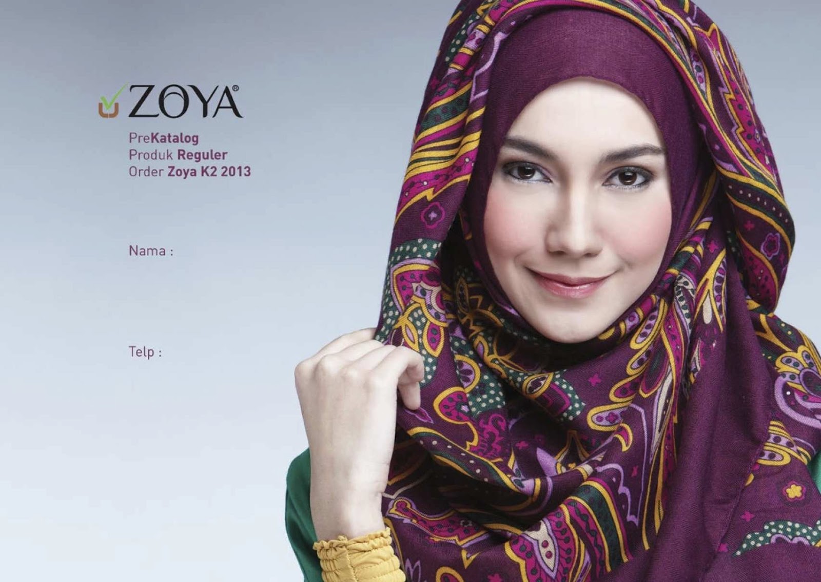 28 Gambar Lengkap Tutorial Hijab Segi Empat Zoya Bisa Didownload