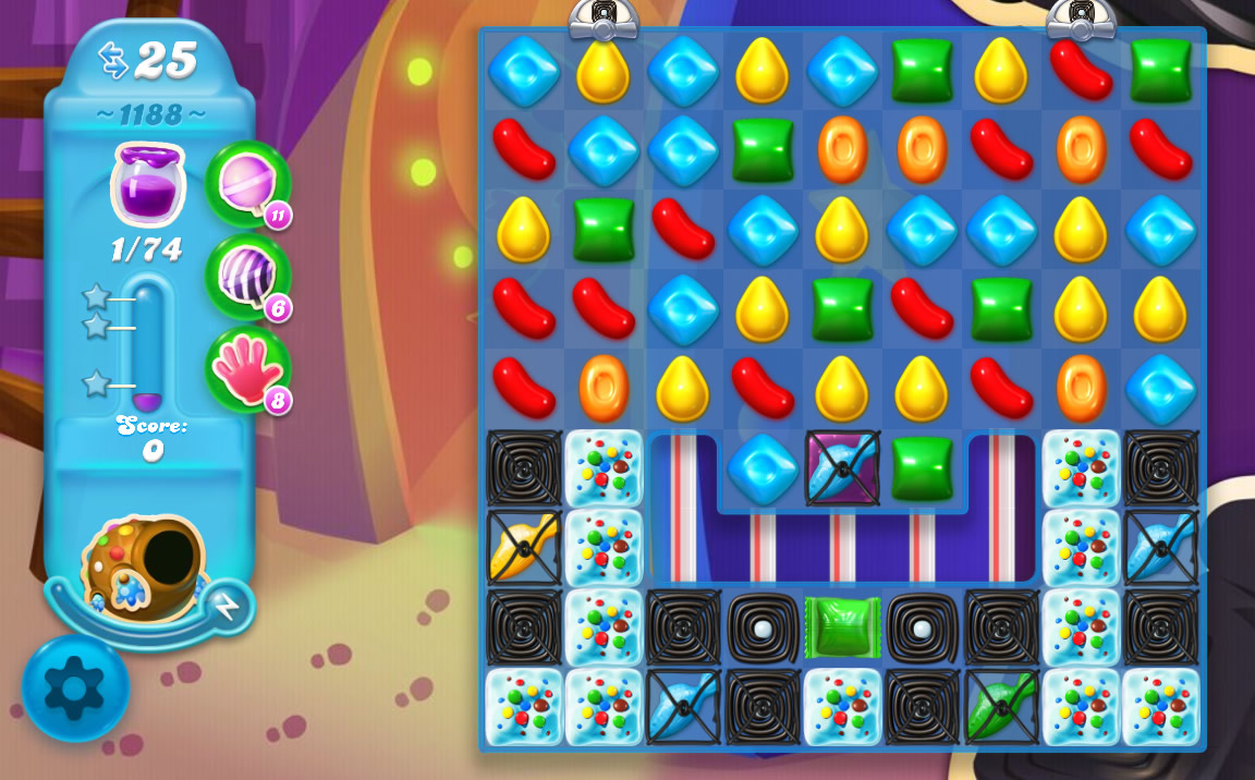 Candy Crush Soda Saga level 1188