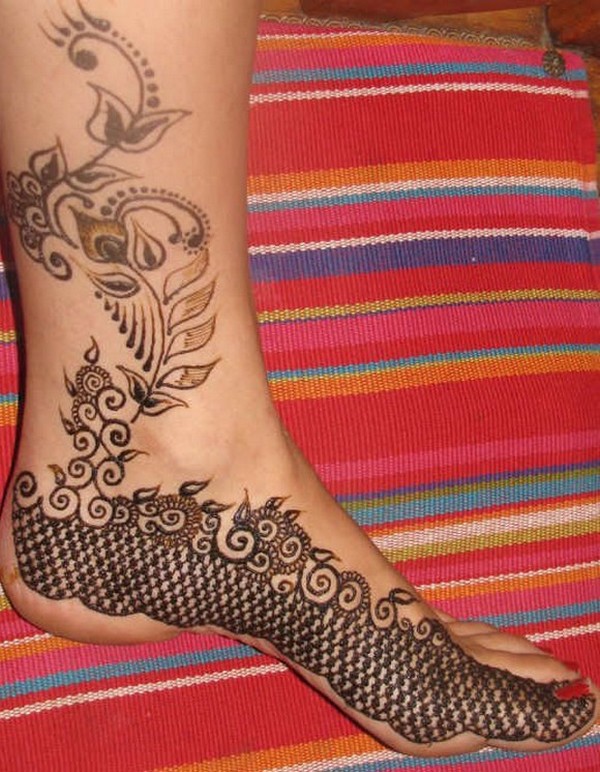 Mehndi Designs Feet