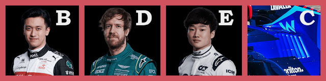 Drivers: Zhou B  |  Vettel D  |  Tsunoda E Constructor: Williams C