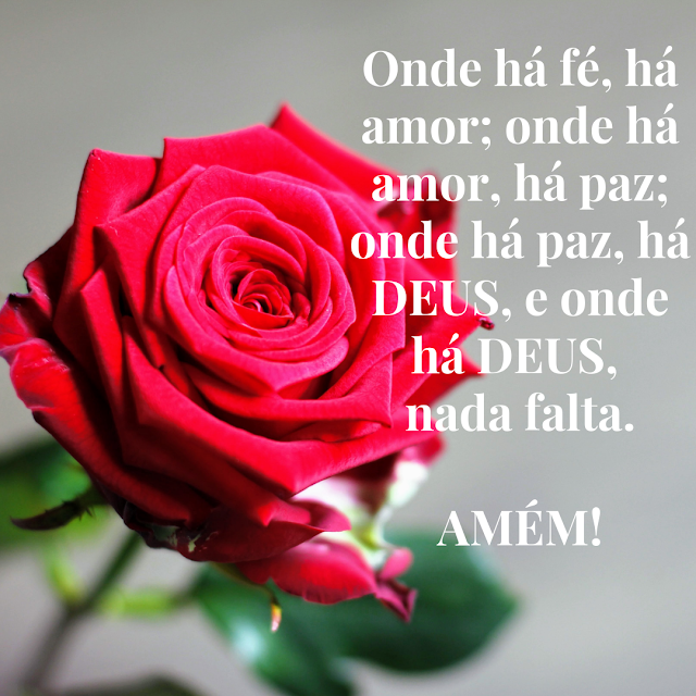 Mensagem de Deus - Fé, Amor e Paz