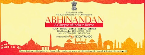 DANZA INDIANA ALL'AMBASCIATA DELL'INDIA A ROMA