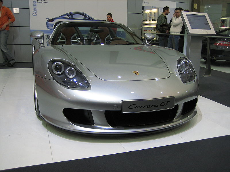 The Porsche Carrera GT Super Car