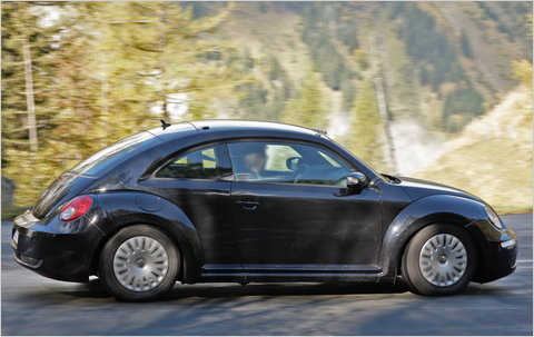 new Beetle will be wider and have a longer wheelbase compared to the current