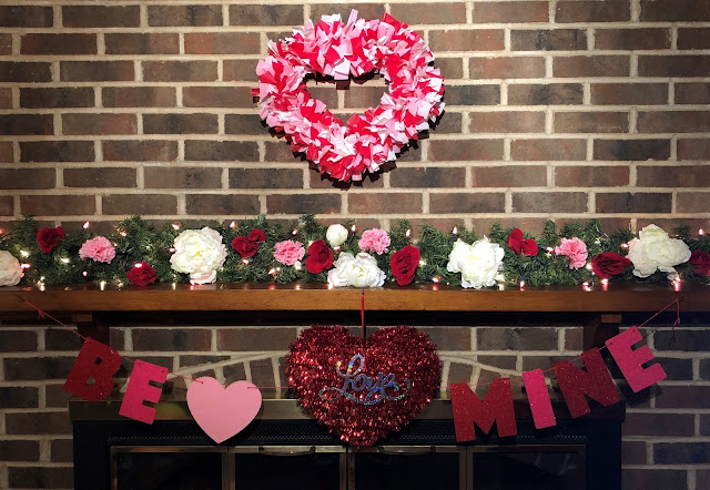 Ideas on how to decorate the interior of your home for Valentine's Day.