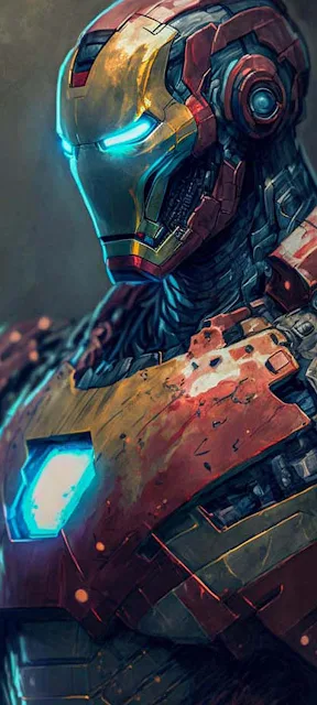 Iron Man Heavy Armor iPhone Wallpaper