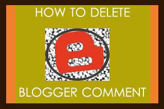 delete blogger comment