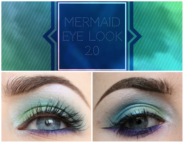 Mermaid eye look
