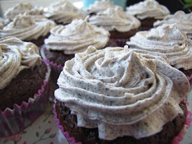 Oreo-suklaa-cupcakes