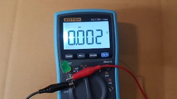test   light emitting diode