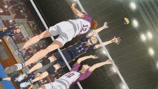 ハイキュー!! アニメ  3期 9話 | 月島蛍 Kei Tsukishima CV. 内山昂輝 | Karasuno vs Shiratorizawa | HAIKYU!! Season3