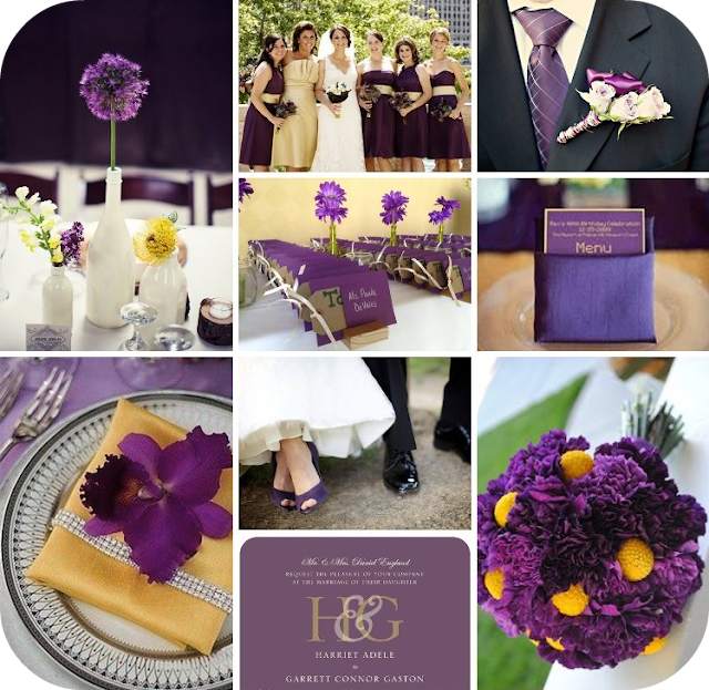 colore viola, colore giallo, yellow, purple, bozzetto matrimonio