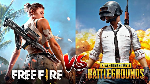 PUBG vs Free Fire which is best?