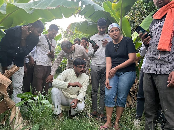 युवा किसानों के लिए मल्टीलेयर प्रैक्टिकल कृषि कार्यशाला सागर में आयोजित