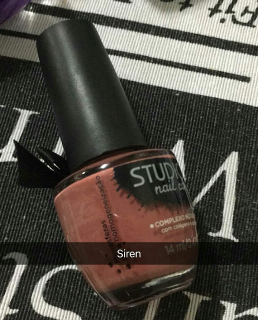 Esmalte Siren Coleção Pausa Para Feminices da Bruna Tavares com Studio 35 