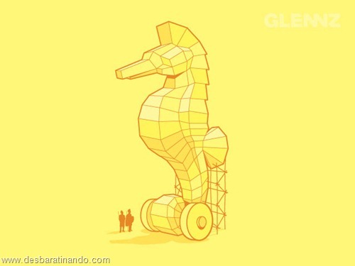 desenhos geeks nerds geek nerd desbaratinando glennz (3)