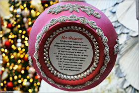 Holiday Glamour 2017 del Hotel Bellagio: Bola de Navidad de la Princesa de Hielo