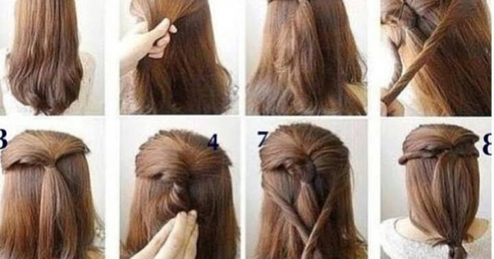 Tutorial Cara Mudah Mengepang Rambut Sendiri Tutorial 