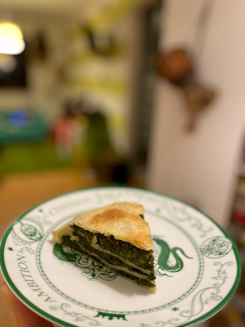 Placinta cu spanac (Spanakopita)