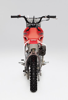 2011 Honda CRF70F Top View