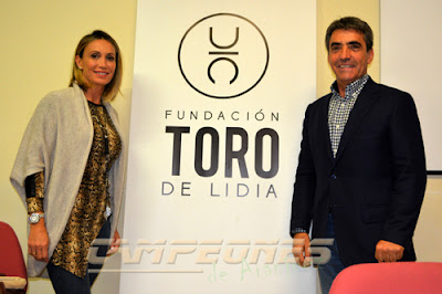 Cristina Sánchez y Victorino Martín Fundación Toro de Lidia Aranjuez