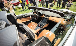 2016 Lamborghini Centenario Roadster Cabin Interior Picture
