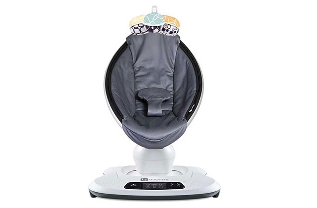 4moms Classic Grey Mamaroo 4.0 Infant Seat