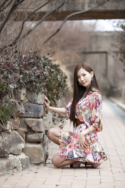 2 Lee Ji Min - Casual Outdoor-very cute asian girl-girlcute4u.blogspot.com