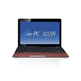 ASUS 1215N-PU27-RD 12.1-Inch Netbook (Red)-ASUS Computer International Direct