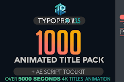 Typopro | Typography Pack – Title Animation – Kinetic – Minimal – Vintage [v3.5] (Videohive)
