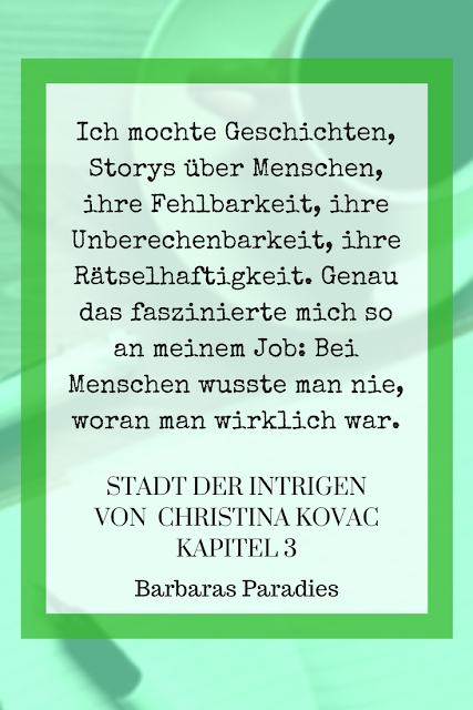 Buchrezension #134 Stadt der Intrigen von Christina Kovac