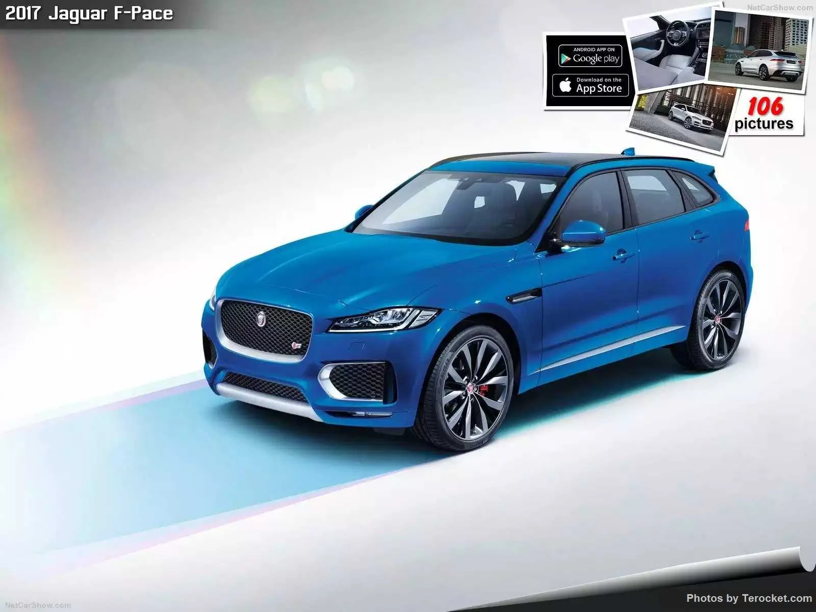 Hình ảnh xe ô tô Jaguar F-Pace 2017 & nội ngoại thất