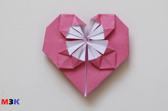 Cara Membuat Origami  Love 3D Membuat Macam  macam  Karya