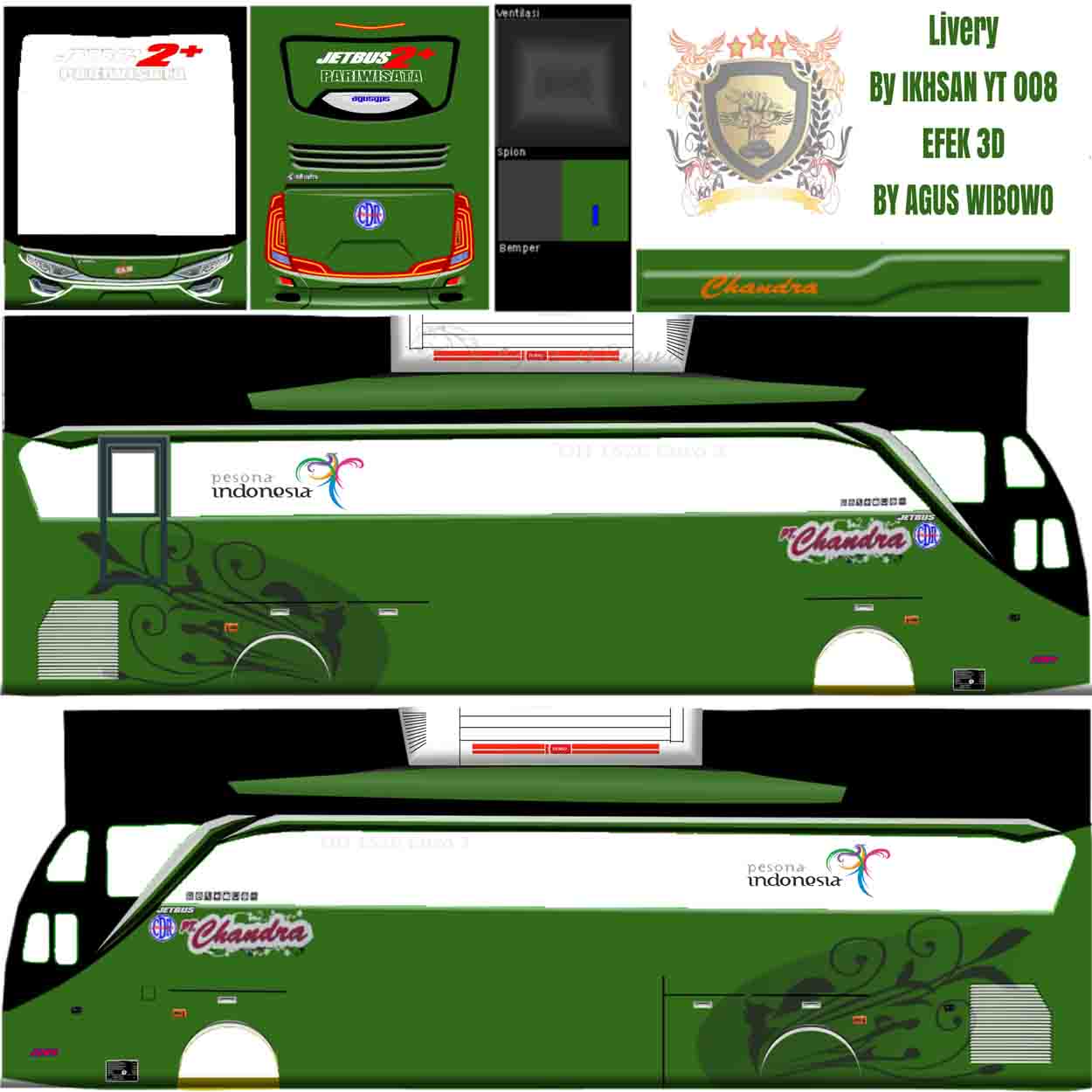 livery bus chandra shd