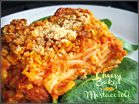 Cheesy Baked Mostaccioli Recipe, a classic family dinner main dish or dinner, bake 2 freeze 1 casserole! #mostacciolicasserole #cheese #pastadish #freezermeal
