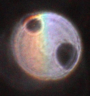 orb with two holes