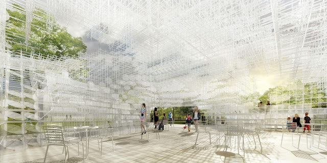 SERPENTINE GALLERY SOU FUJIMOTO 3D