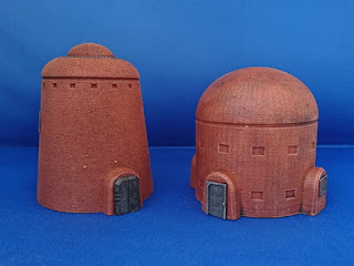 B300-403 – Small Cylindrical Building #1 and B300-408 – Small Cylindrical Building #2