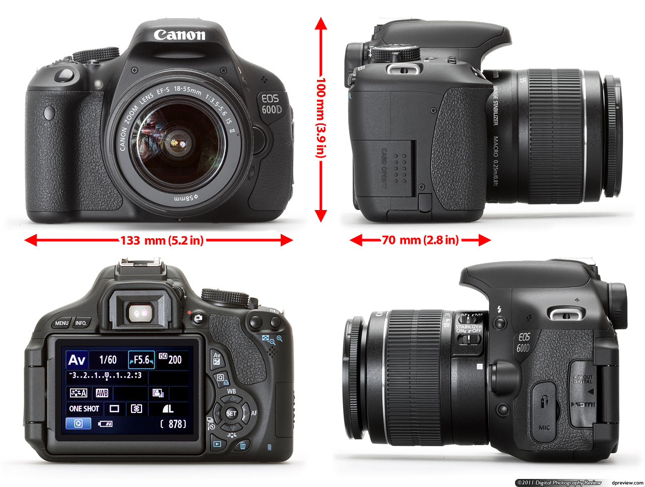 Canon 600d camera review