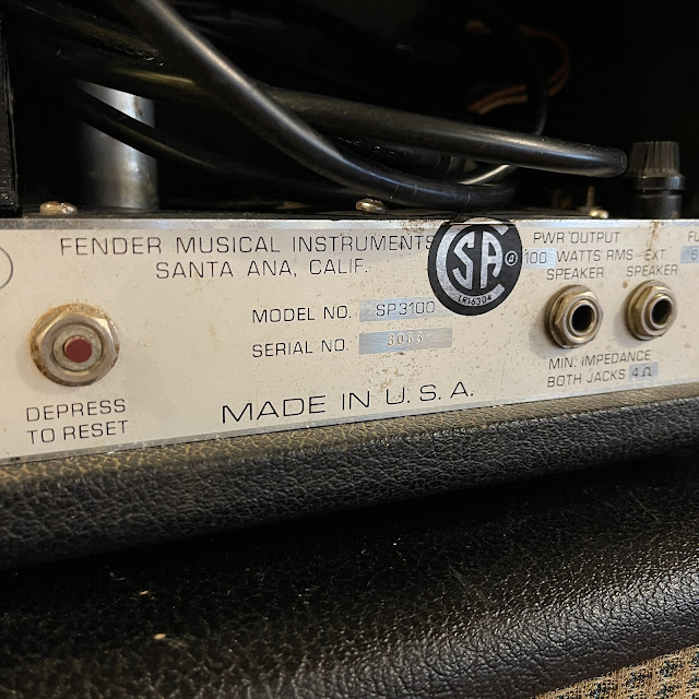 1966 Fender Bassman Solid State Head