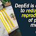 DepEd is eyeing to reduce the printing of Modules for learners