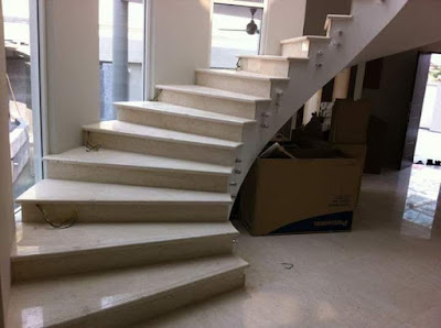 stairs marble design for home