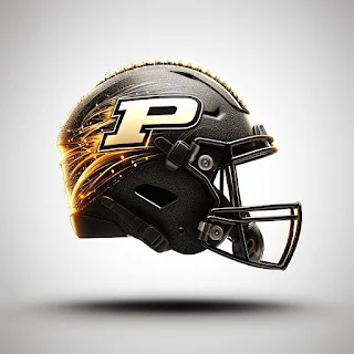 Purdue Boilermakers Concept Football Helmets 2024