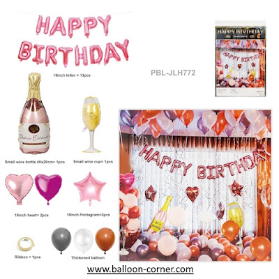 Paket Set HAPPY BIRTHDAY (PBL-JLH772)