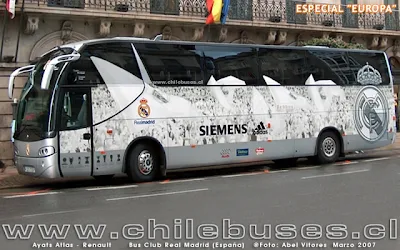 Real Madrid FC bus