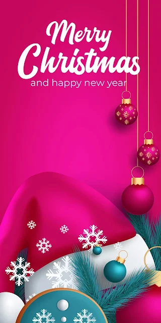 Merry Christmas, Happy New Year, Christmas Wishes, Xmas, Quotes, Mobile Wallpaper HD