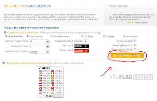 cara mudah memasang flag counter di blog